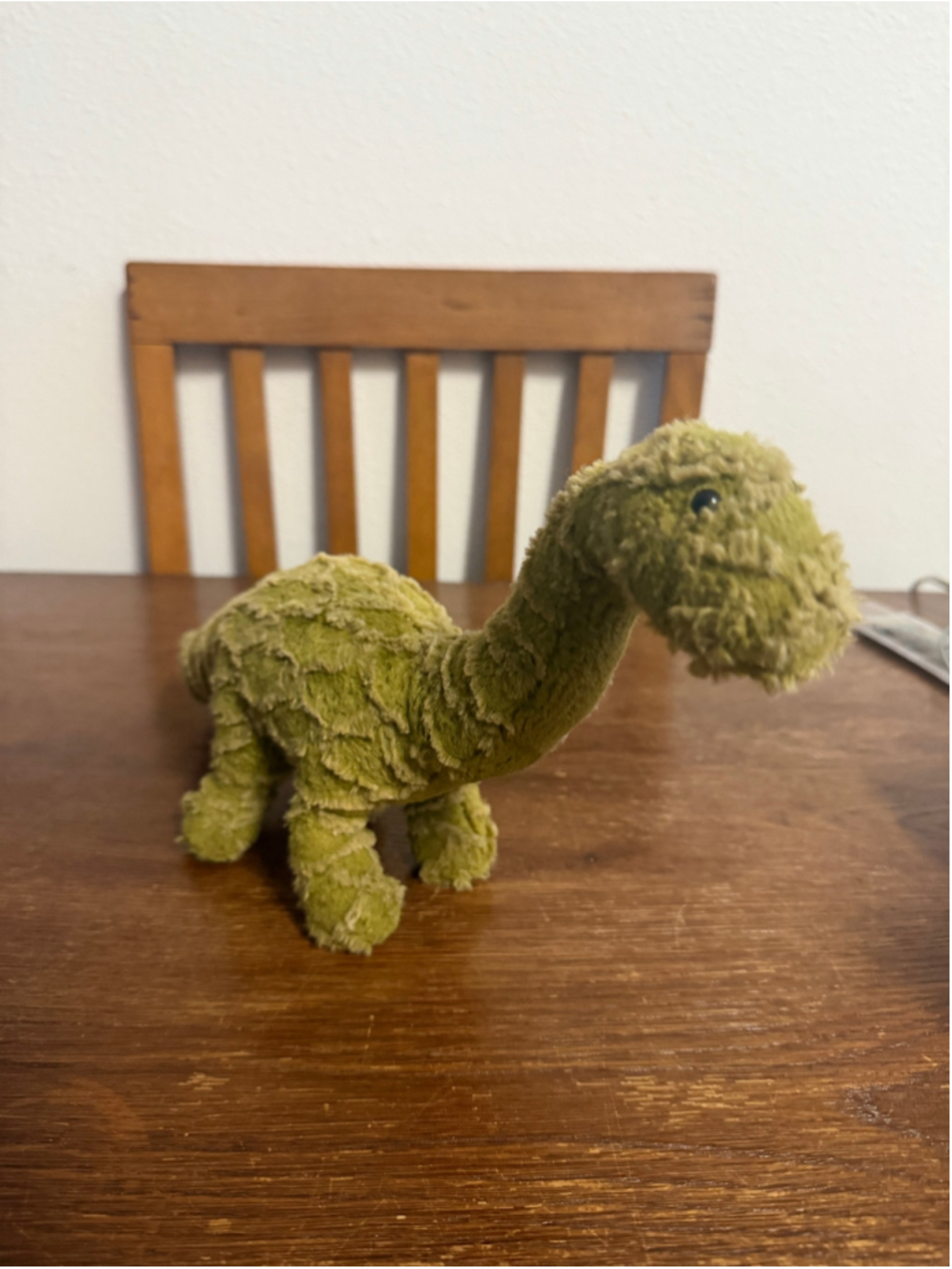 Jellycat Fossilly Brontosaurus Medium 16.5” Green Dinosaur Plush FOS2B Retired
